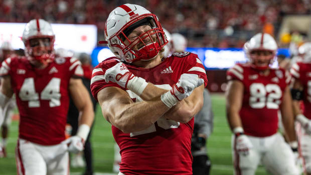 Luke Reimer 2022 Nebraska vs Indiana football